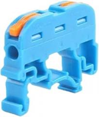 Universal Compact Wiring Splicing Conector Quick Wire Connector 211 Din Rail Type Press Terminal Instead of UK2.5B Compact Splicing Conductor Cable Terminal Block(211BL,5PCS)