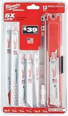Milwaukee Sawzall Reciprocating Saw Blade Set (13-Piece)