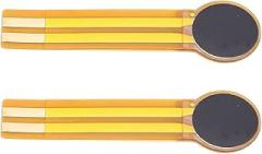 2Pcs Thin Film Pressure Sensor, Force Sensitive Resistor with 20g 3kg Range, Flexible Force Sensor Module for Robotics and Electronics, High Temperature up