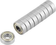 10pcs Set 696ZZ Stainless Steel Ball Bearing, 6 x 15 x 5 mm, for Machine Tool, Electronic Equipment, Airship