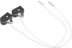 2pcs Pull Cord Switch for Rope Lamp Electrical Wall Light Pull Chain Ceiling Lamp Accessory Ce