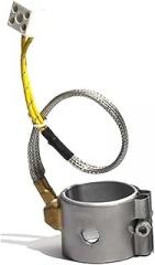 1pcs Sealed Band Heater 110W-190W, 36x30-50mm, 110V/220V/380V, for Plastics & Electronics(2 Wires+Hole,130W 36x35mm)