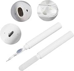 Multi Function Cleaning Pen Kit, Delicate Items Cleaning Pen with Soft Brush Flocking Sponge, Portable Cleaner for Case Small Electronics Fine Jewelry