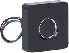 Smart Fingerprint Cabinet Lock USB Keyless Electronic Drawer Wardrobe Lock with 360 Degree Semiconductor Biometric Identification Quick Unlock for Bedrooms Offices Study Rooms