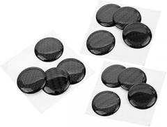 Mikinona Protective Car Door Lock Covers Car Keyhole Covers 12pcs Replacement Stickers Decorative Decals Easy to Install