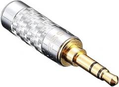 1 PCS 3.5 Plug Mesh Flower Matte Black Silver 2.5mm Headphone Upgrade Cable 4.4 Balanced Gold Plated Solder Cable C0innector New 2026 High for Reliable Electronic Component