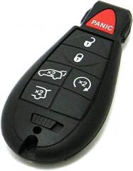 NorthCoast Keyless OEM Electronic 6-Button Keyless Enter-N-Go Smart Proximity Key Fob Remote Compatible with 2010-2013 Jeep Grand Cherokee (FCC: IYZ-C01C, P/N: 68051666)