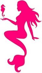 Mermaid with Seahorse Vinyl Decal for Car Truck Glass Window Laptop Electronics - 6