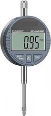 Digital Dial Indicator 0.01mm Digital Indicator Test Gauge Range 0-25.4mm/1'' Electronic Indicator Gauge Tool