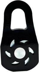 10 Ton Winch Snatch Block, Towing Pulley Block, Professional, 22,000 lb Capacity, Off Road Recovery Accessory, for UTV Truck, Black