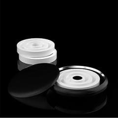 Car Vehicle Metal UFO Fragrance Diffuser Air Freshener with 4 Refill Pads - Black