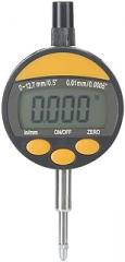 0-12.7mm Electronic Digital Dial Indicator 0.01mm Resolution High Accuracy Measuring Tool with Detachable Measuring Head