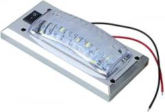 Led 12V-24V Panel Light Car Interior Reading Lamp High Brightness Cabin Lights for Van Truck Rv Boat Camper Switch On Off New 2025 Reliable Electronic Component, Precision, Stable Performance