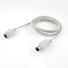 PS/2 Male to Female Keyboard Mouse Extension Cable 1.3 Meter