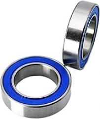 2Pcs Hybrid Ceramic 17287 2RS Bearing 17x28x7mm MR17287 RS Silicon Nitride 17mm Inner Diameter Bike Ball Bearings