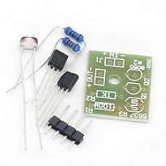 DIY Kit Light Control Sensor Switch Suite Photosensitive Induction Switch Kits DIY Electronic Trainning Integrated Circuit Suite