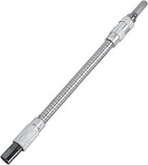 Keenso Flexible Shaft Extension Bit Holder 1/4 for Tight Rooms Metal Long Table Portable Electronic Extension for en Enthusiasts