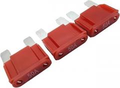 AMAZWI 1PCS Automotive Electronic Safety Voltage Blade Type Fuse Fuse, 50A32V