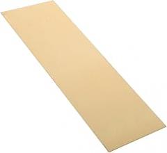 H62 Brass Sheet Metal Plate 0.5mm Thick 100mm X 300mm Heavy-Duty Corrosion-Resistant Flat Brass Sheet for Prototyping Electronics and Industrial Use