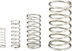 10Pcs 304 SS Compression Springs - 0.3mm Wire, 2-6mm OD, 5-50mm Length | Auto/Electronics(0.3mm-5 mm-15 mm)