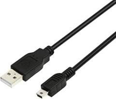 Charging Cable for Ti-84 Calculators, Replacement USB Power Cord for Texas Instruments Calculators TI 89 Titanium, Nspire CX/TI CX CAS (3Ft, Black)