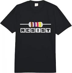 Electronic Tees Electronics Component Resistor Electrician Comfort Colors Adult Heavyweight T-Shirt