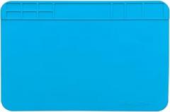 500℃ Blue Magnetic Repair Work Mat Large Silicone Soldering Mat for Soldering, Electronics, Computer