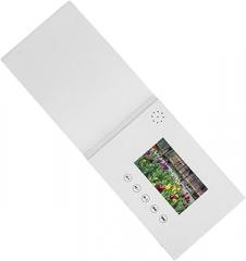 Video Greeting Card, Electronic Greeting Card with LCD Screen, 128M Memory Video Brochure for Father Day Mother Day Christmas Anniversary (4.3 Inch 500mAh Li Ion Battery)