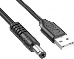 Flexible USB to DC5V Charging Cable for Electronics in Multiple Length