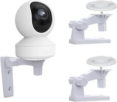 Camera Mount Compatible with Reolink E1 Pro, Reolink E1, 180° Adjustable Camera Ceiling Mount with Mounting Plate, Drill Installation, 2 Pack, White