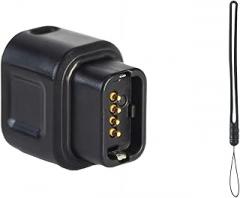 Electronic Rear Derailleur Charger for Shimano DI2, EC300 to Type-C Adapter, 2025 New 4-Pin to USB-C Converter for 12-Speed DI2 Derailleurs (Black)