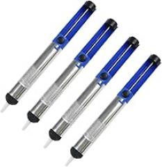 4pcs Manual Solder Removal Tool Desoldering Pump for Circuit Board Easy One-handed Use Sturdy Solder for Electronics Repair