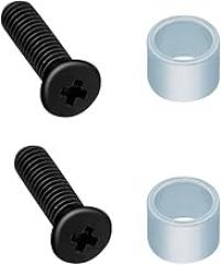 Mcbazel 2Pcs SSD Screw and 2Pcs Ring Replacement for PS5, Solid State Drive Repair Accessories (NOT for PS5 Slim)