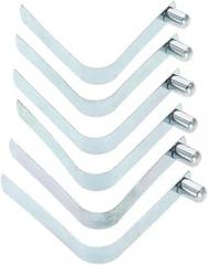 Spring Clips 6pcs Kayak Paddle Spring Clips Tent Pole Push Button Snap Clip Locking Tube Pin for Electronic,Household Appliance,Automotive Part