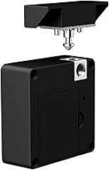 Electronic Cabinet Lock RFID-Child Safety Baby Proofing Smart Lock for Wooden Cabinets Drawers with Key Cards Battery Powered Auto-Unlock Installation Kit Easily Installable Electronic RFIDs (black)