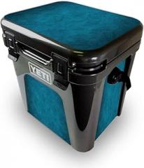 MightySkins Skin Compatible with Yeti Roadie 24 Hard Cooler - Blue Strokes | Protective Viny wrap | Easy to Apply and Change Styles | Made in The USA