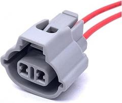 2 Pin Idle Air Control Valve IAC Plug Harness MG640864-5 Adapter Car Waterproof Electronic Connector / RX7 FD 7223-1324-40(1 Pc)