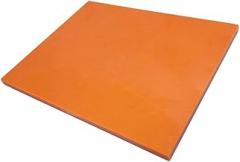 Orange Red Bakelite Phenolic Laminated Board 300×300-500×500Mm, Thickness 3Mm for Industrial and Electronic Workshops,300×300×3mm