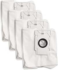 Loeffen LFRC5000 Robot Vacuum Cleaner Dust Bags – 4-Pack, Large Capacity Non-Woven Fabric Efficient Filtration(4 PACK)