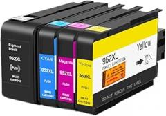Compatible with 952 952XL 952X Ink Cartridge for Use with Officejet Pro 7740 8210 8702 8710 8720 8725 8730 8740 Printer(1SET)
