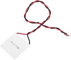 TEC1 12710 Cooling Plate, High Power Semiconductor Refrigeration Cooler, 40x40mm DC12V with 92W Cooling Power, Ceramic Material for Electronic Components, Thermoelectric