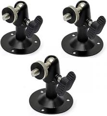 Camera Bracket Mount Pack of 3 Metal Outdoor/Indoor Use Security Bracket for Oculus Rift Sensor CCTV Suvellicance System