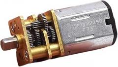 DC 3V-5V 3.7V Slow Speed N20 Gear Electronic Starter Short Shaft Full Metal Gearbox Reduction Ratio 298:1 DIY Lock Robot Motor Drivers