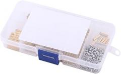 Brass Standoff Kit 270PCS M2 Female Thread Spacers with Storage Box for PCB Motherboard Electronics Hardware Installation