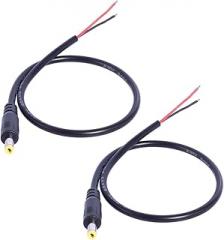 Power Replacement Cable 4.0mmx1.7mm Male/Female Plug 4017 Pigtails Cable for PC Electronics Repair Cord Repair Wear Resistant Adapter Cable Plastic