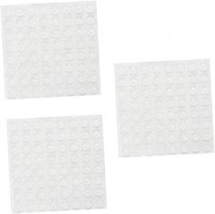 128pcs Self-Adhesive Door Stoppers Wall Protectors Door Knob Bumpers for Electronics Furniture Speaker Subwoofer