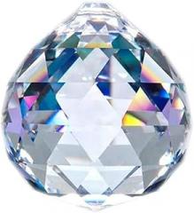 Prisms & Kaleidoscopes 1PC 40mm Crystal Lamp Chandelier Ball Decoration Chandelier Prism Science Classroom Optics Kits (Size : 80mm)