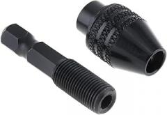 Drill Chuck Mini 0.3-3.2mm Universal Driver Adapter with 1/4 Hex Shank For Mini Electronic Drill Chuck Bit Tool Set