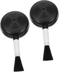 Gatuida 2pcs Air Blower and Brush for Camera Lens Keyboard and Electronics Efficient Dust Removal Tool Soft Brush for Safe Cleaning