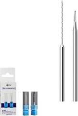 Broken Screw Extractor Set, 2-Piece Tungsten Steel Drill Bits for Removing Stripped & Damaged Screws from Phones, Laptops, Electronics, DIY Repair Tool Kit (1.3mm)